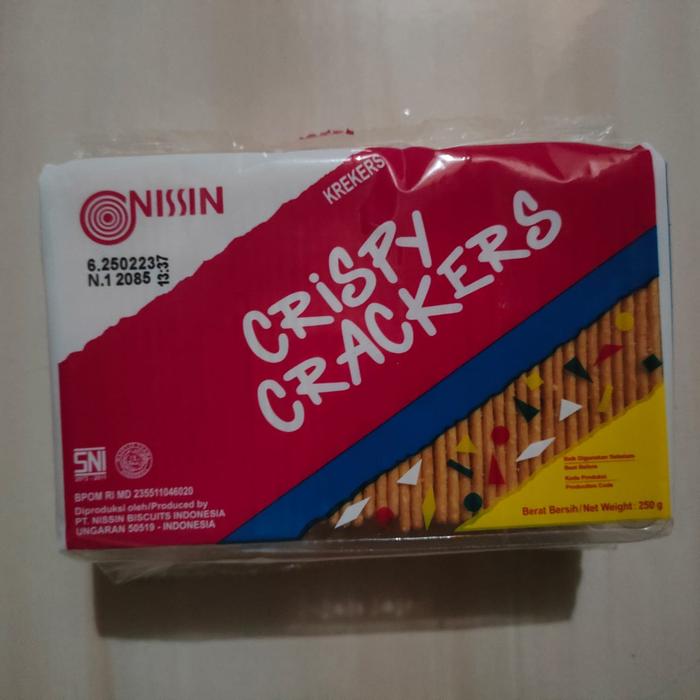 Gambar Nissin Crispy Crackers 250gr dari Banyak Jajan Shop undefined Tokopedia