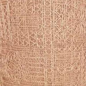 Gambar Kain Brokat Tile Motif Etnic Jawa Relic Kain Kebaya Brokat - Coklat Susu dari Biru Tua Textile undefined Tokopedia