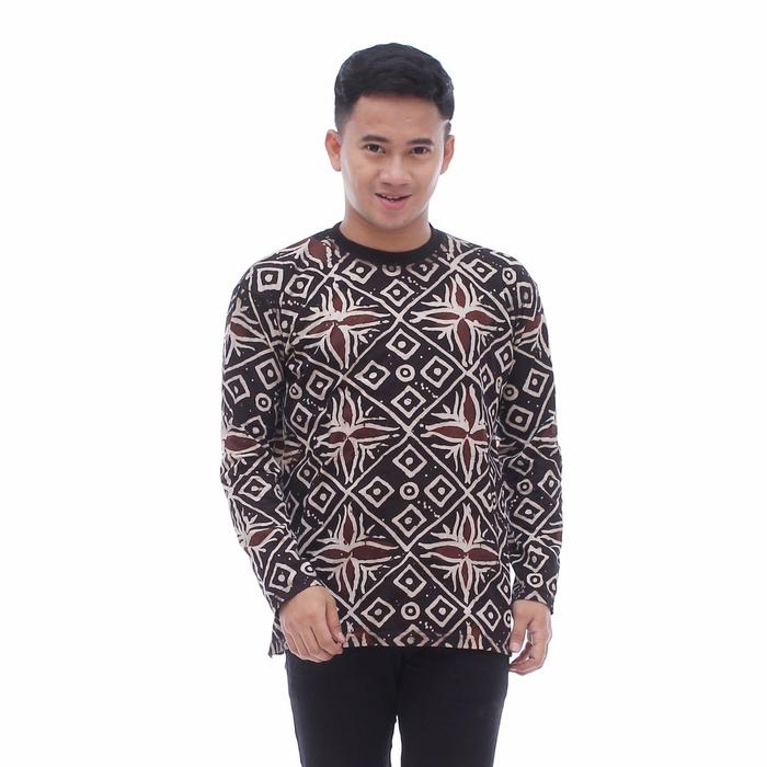 Gambar KAOS BATIK WAYANG LENGAN PANJANG | BEST SELLER dari NadyaStore92 undefined Tokopedia