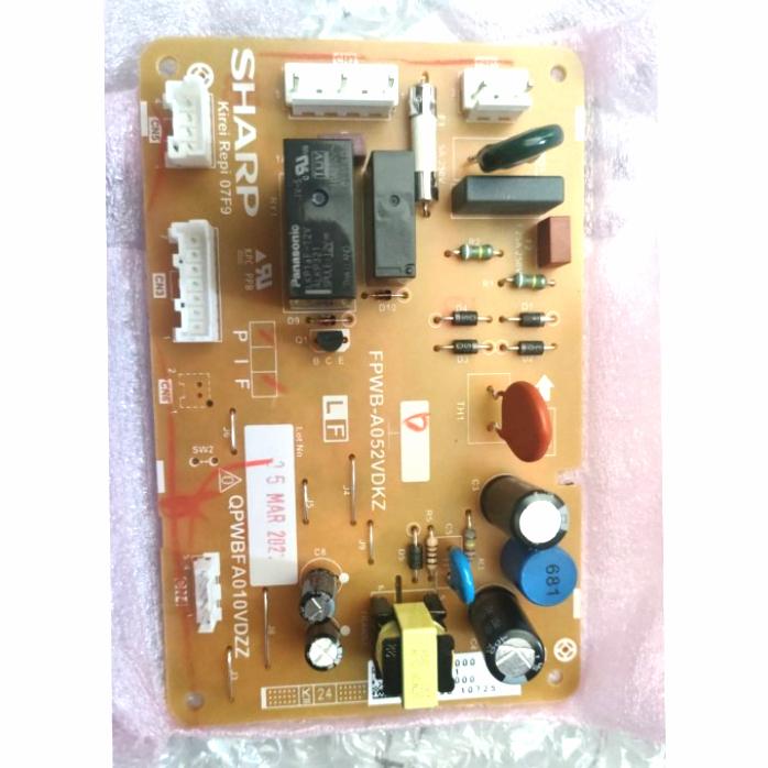 Gambar modul pcb kulkas sharp 2 pintu original 5 soket dari pusat grosir sparepart undefined Tokopedia