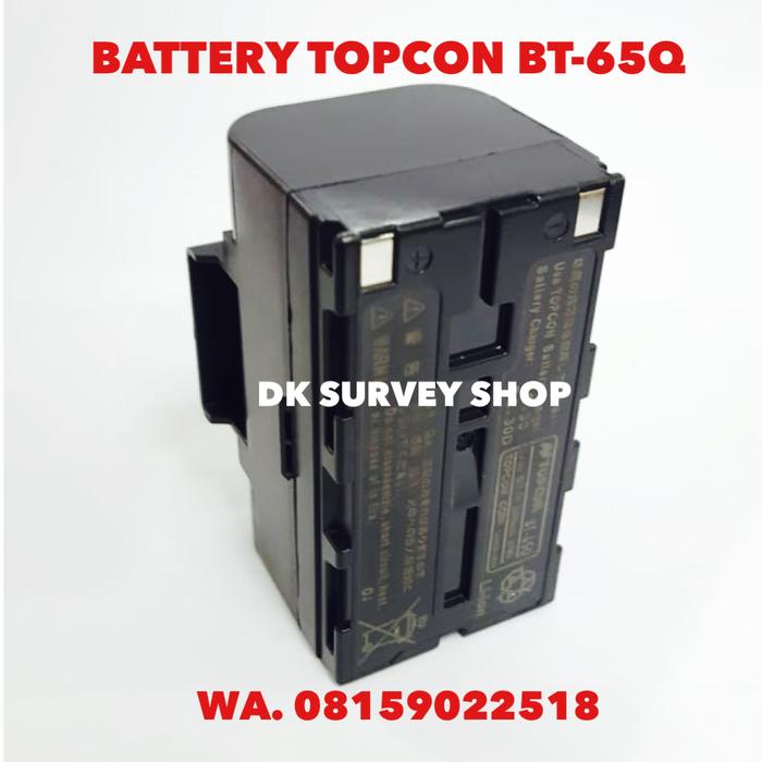 Ricambio Stazione Totale GTS-750 Batteria Ricambio BT-65Q Per Stazione Totale Topcon GTS-750/GPT-7500 - 7.4V 5200mAh Batteria 7.4v 5200mah Topcon - Foto 14