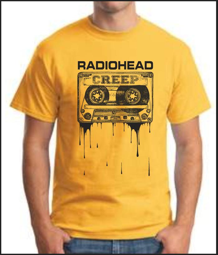 Gambar KAOS RADIOHEAD BAND //KAOS DISTRO ORIGINAL Clothing/ KAOS PRIA Bandung - Kuning, M dari T shirt - Kaos Clothing Original undefined Tokopedia