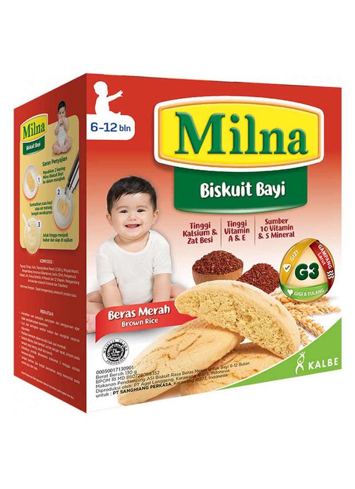 Gambar Milna Biskuit Beras Merah 130 gr dari Toko Oneway - Cabang undefined Tokopedia