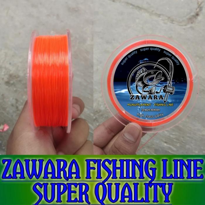 Gambar senar pancing 100meter 0.22 kecil kuat anti keriting oranye ZAWARA - 100 meter, 0.22 dari sakkafishing undefined Tokopedia