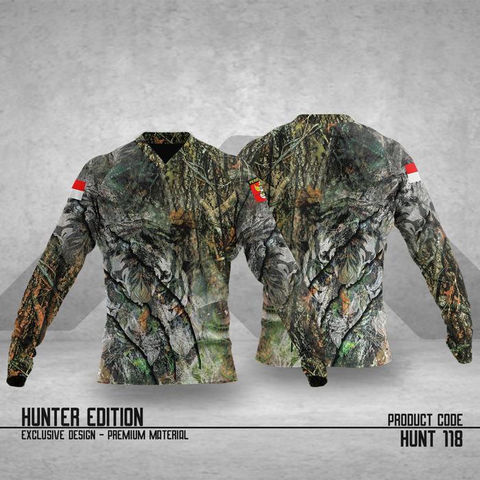 Gambar BAJU CAMO HUNTING / SHOOTING NATURAL - kombinasi 3, S dari A.N.T CAMO FASHION undefined Tokopedia