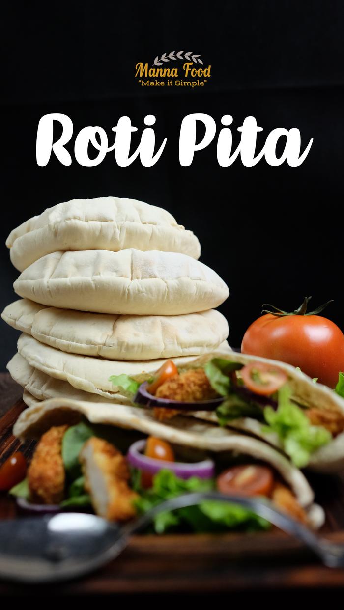 Gambar Roti Pita Original isi 10 pcs dari Manna Food Indonesia undefined Tokopedia