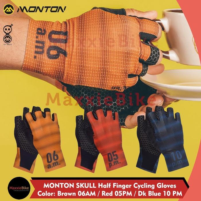 Jual Monton Sarung Tangan Sepeda Gowes 