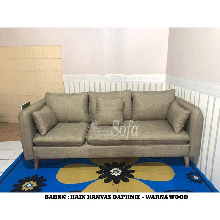 Gambar Sofa Ruang Tamu Modesty 3 Seater Flat dari Modesty Showroom undefined Tokopedia