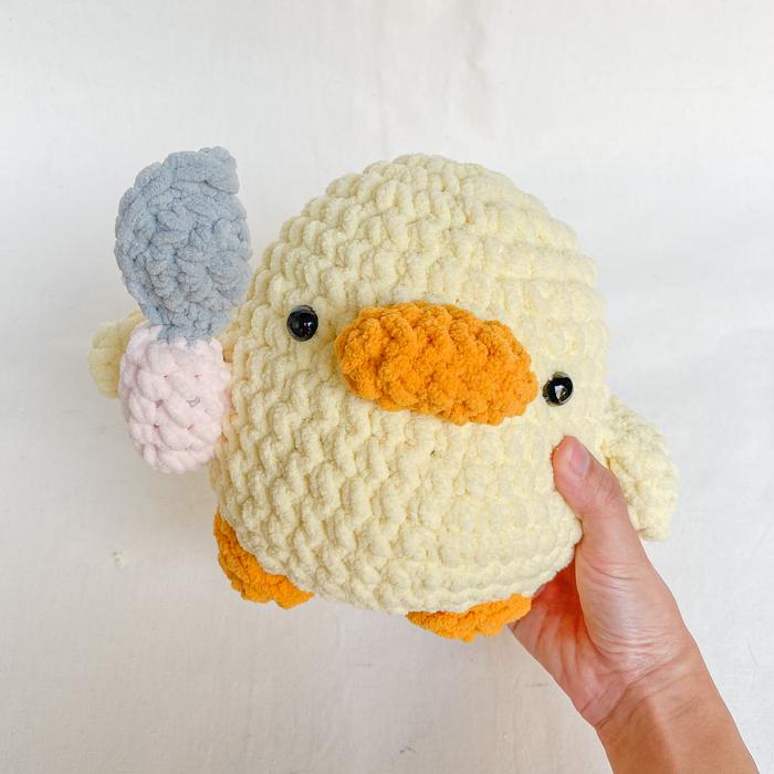 Crochet Duck Plushie Amigurumi 