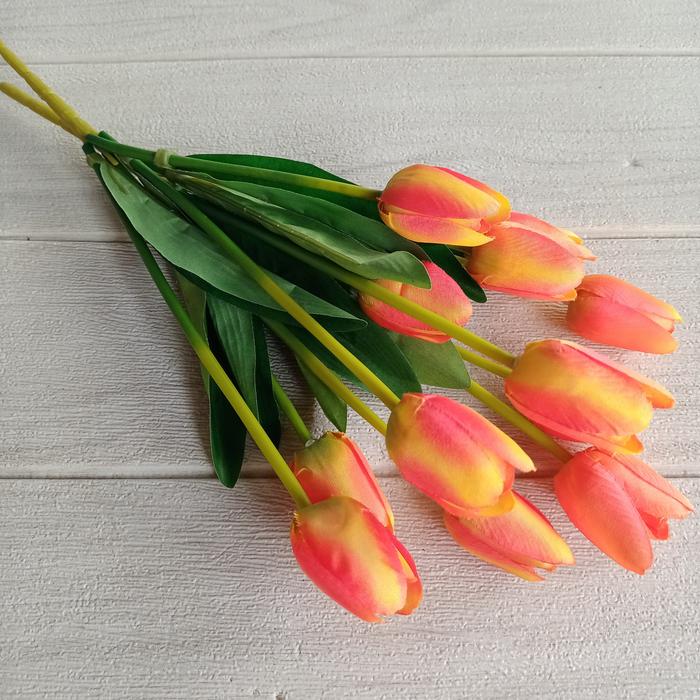 Gambar bunga tulip palsu - Orange dari junjun florist undefined Tokopedia