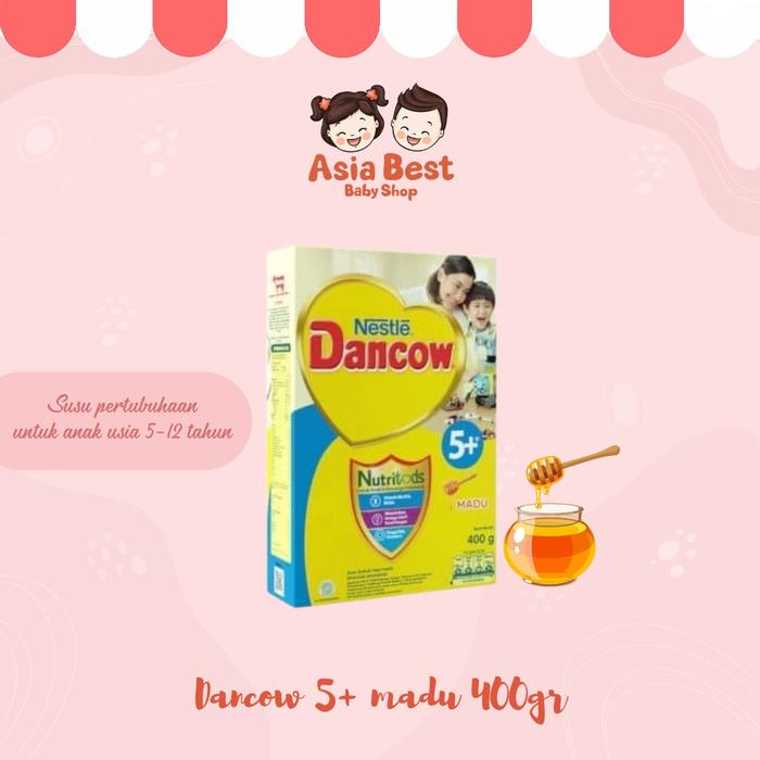 Gambar DANCOW 5+ MADU 400 GR - susu bubuk anak dari Asia Best Baby Shop undefined Tokopedia