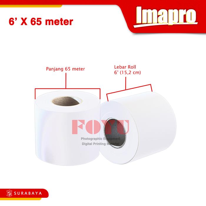 Gambar Kertas Cetak Foto Photo Paper Mesin Printer Dry Lab SureLab Epson D700 D830 D1030 Fujifilm DX100 DE100 Imapro Professional RC Silky Luster 230gsm L-6'x65m, L-6'x100m Camera Kamera - 65 Meter dari Foyu Photo undefined Tokopedia
