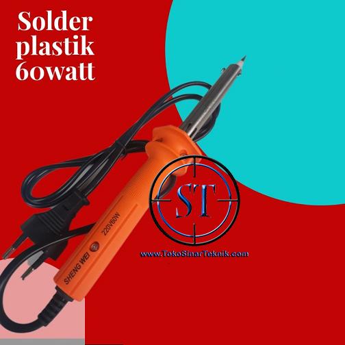 Gambar Solder Mata Kristal 60 Watt Orange Soldering Iron Electronic HQ - MERK SHENGWEI dari Toko Sinar Teknik undefined Tokopedia