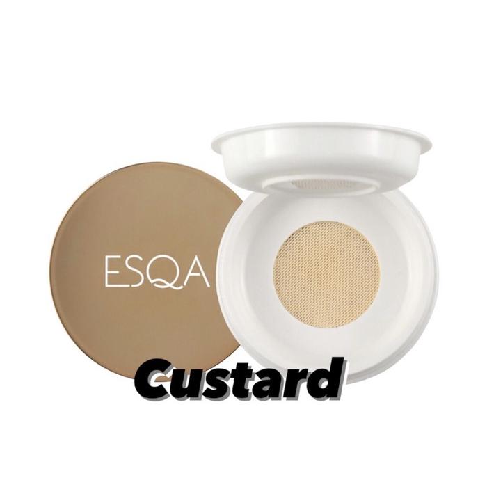 Gambar ESQA Flawless Setting Powder Translucent Custard Vanilla - custard dari Gerobak Mami undefined Tokopedia