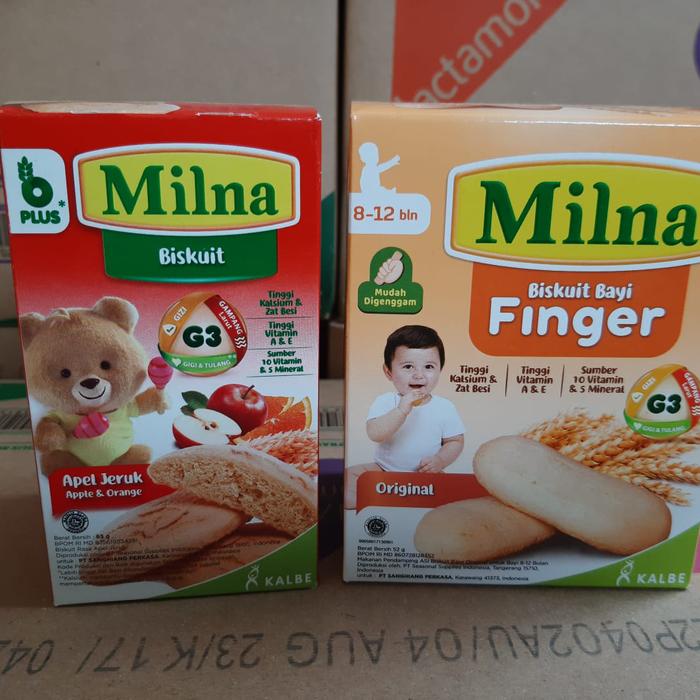 Gambar milna biscuit bayi 65gr - finger ori dari Toko Susu Baby Kids undefined Tokopedia