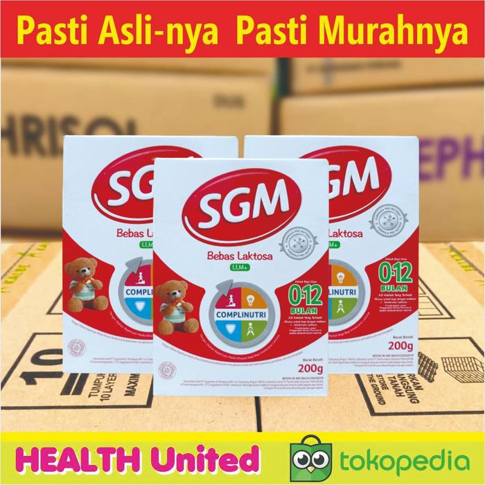 Gambar SGM LLM+ Bebas Laktosa 200gr dari HealthUnited undefined Tokopedia