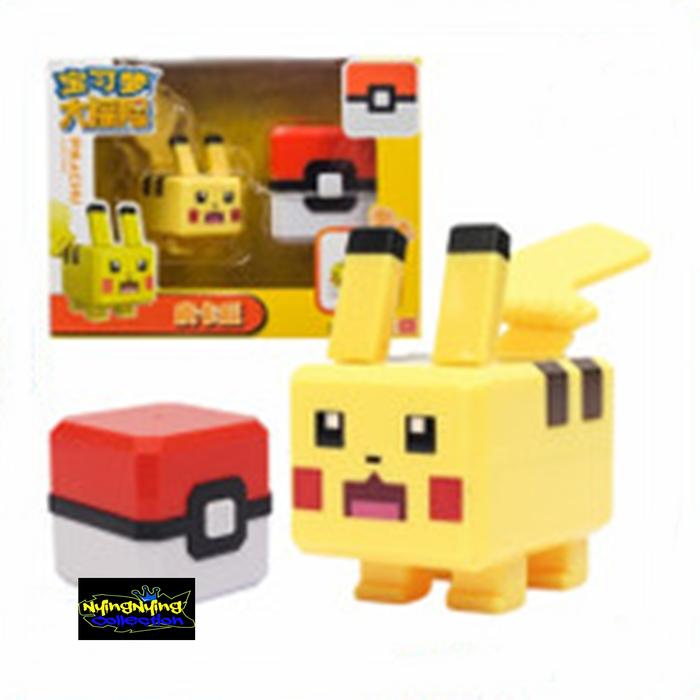 Gambar Figure Pokemon Pokeball Deformation Toy Original Mainan Anak Not Lego - Pikachu dari NyingNying Collection undefined Tokopedia