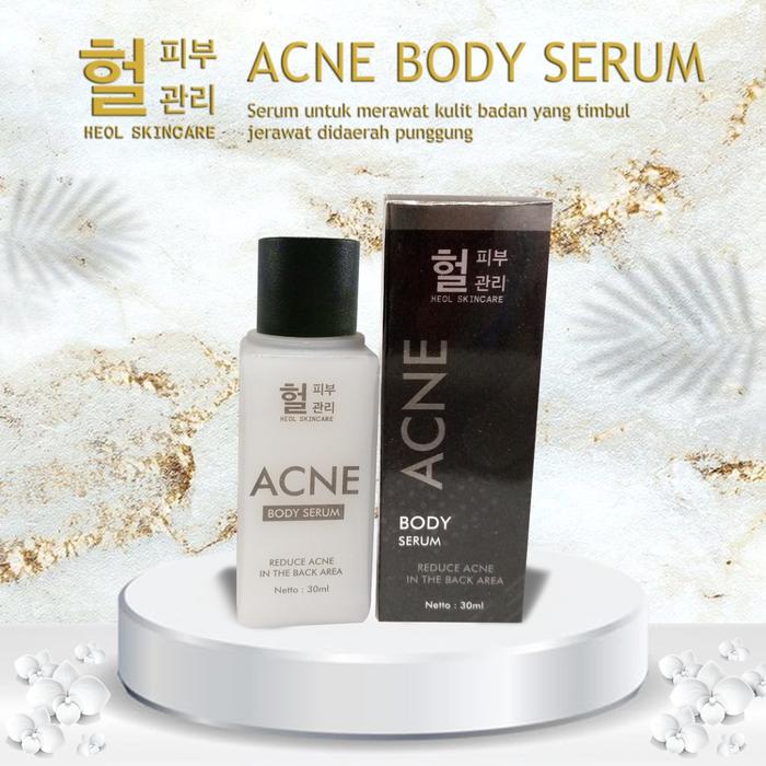 Gambar HEOL Skincare Body Serum 30ml || Serum Badan Heol - ACNE dari Itori.two Shop undefined Tokopedia