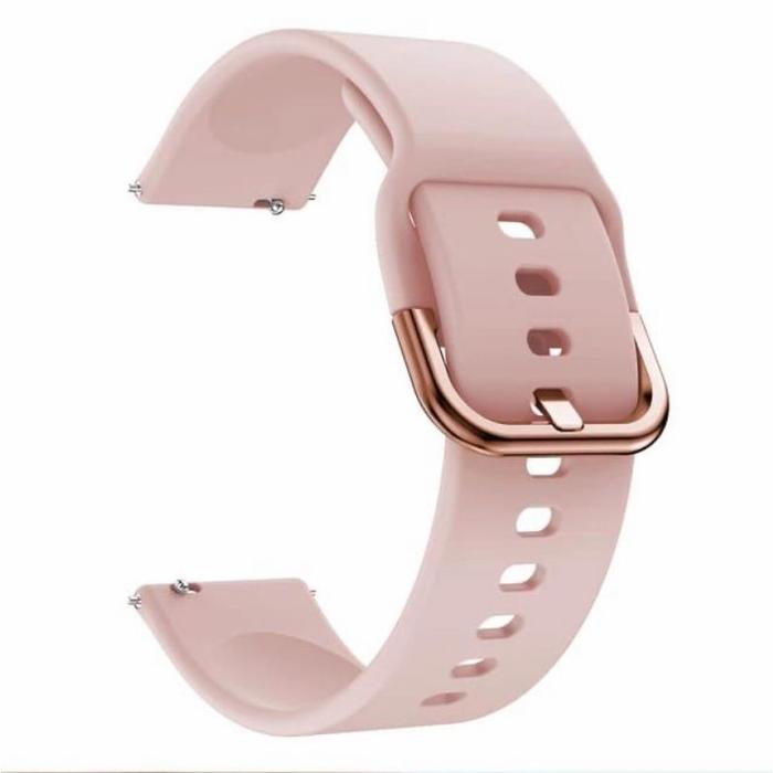 Gambar Strap Silicon Tali Jam Samsung Galaxy Watch 4 Classic 40 42 44 46mm - Pink dari Galeri88Shop undefined Tokopedia