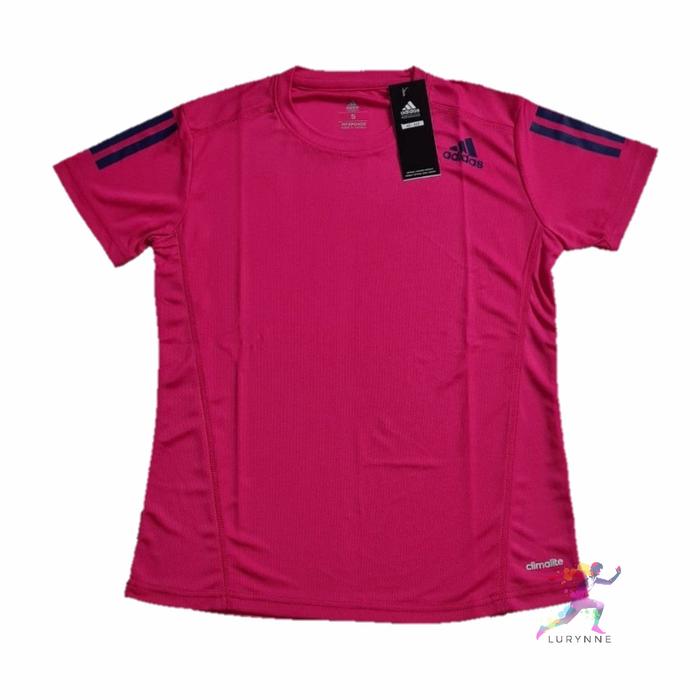 Gambar BAJU OLAHRAGA WANITA TRAINING SPORT GYM SENAM ADIDAS - Pink, M dari LurryneShop undefined Tokopedia