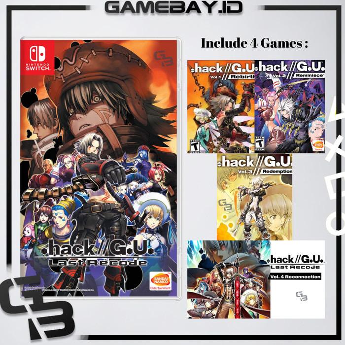 Promo Nintendo Switch .hack//G.U. Last Recode / Hack GU last