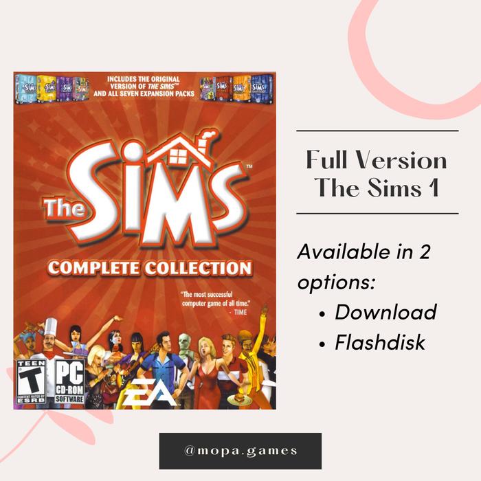 Jual (READY) THE SIMS 1 COMPLETE COLLECTION AVAILABLE IN DOWNLOAD AND FD -  Jakarta Pusat - Mopa Games | Tokopedia