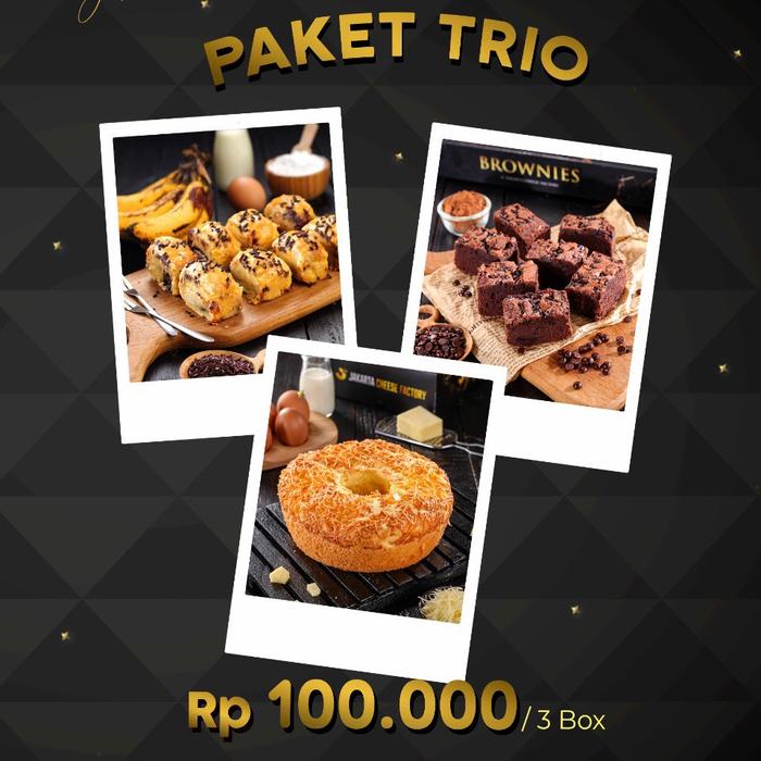 Gambar Paket Trio JCF dari Jakarta Cheese Factory Tangsel undefined Tokopedia