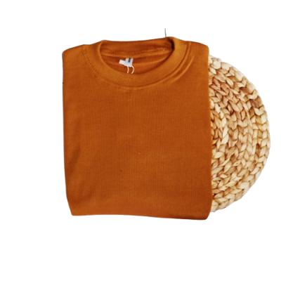 Gambar Kaos Polos Rib Lengan Panjang Wanita Premium 2x2 All Size Unisex Tebal - Mustard dari Halaqah88 undefined Tokopedia