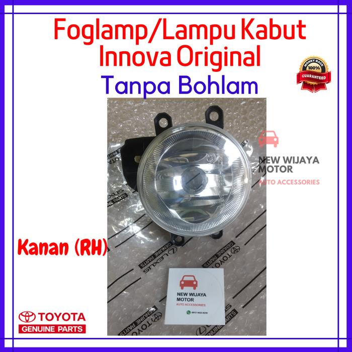 Gambar FOGLAMP INNOVA LAMA - LAMPU KABUT INNOVA - LAMPU KABUT INNOVA ORIGINAL - Kanan RH dari New Wijaya Motor undefined Tokopedia