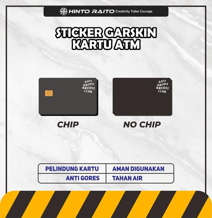 Gambar Garskin Stiker Kartu ATM FLazz Emoney Etoll - KATALOG B - B2, CHIP dari Hinto Raito undefined Tokopedia