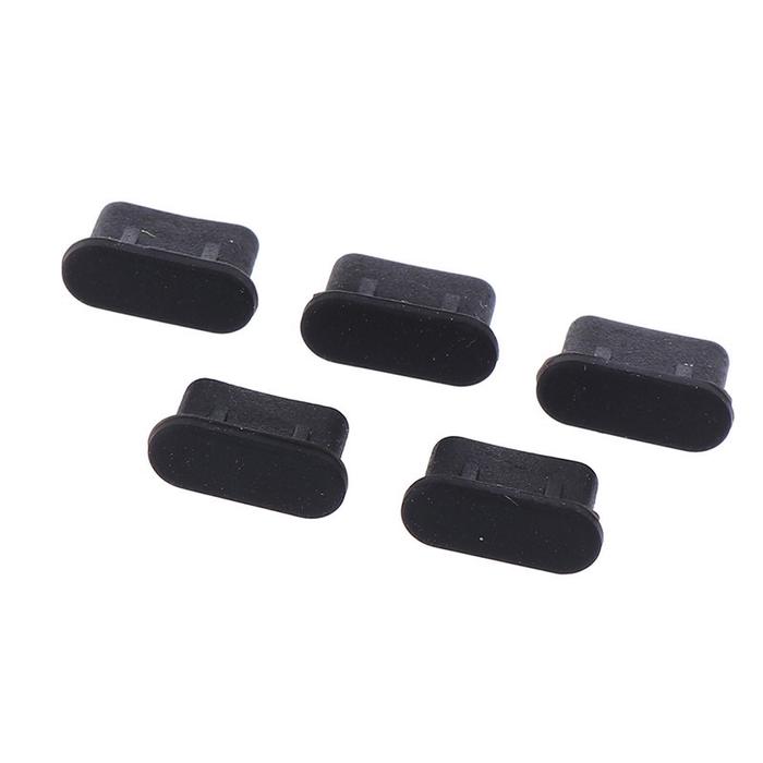 Gambar Tutup port type c pelindung anti debu port smartphone hp type-c - Hitam dari Mail Garage undefined Tokopedia