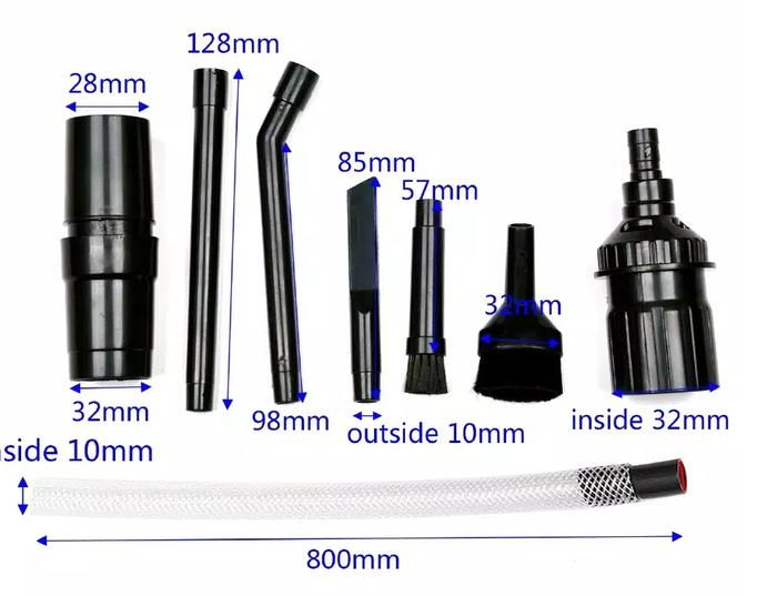 Gambar 8Pcs Vacuum Cleaner Parts Pengganti untuk Penyedot Debu - 8in1 dari KRstorex undefined Tokopedia