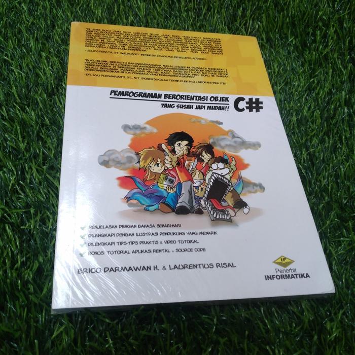 Gambar BUKU PEMROGRAMAN BERORIENTASI OBJEK C# dari saraz book store undefined Tokopedia