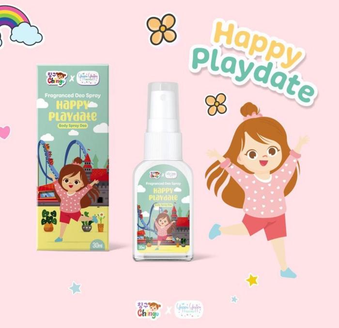 Gambar BPOM | CHINGU X YEPPU YEPPU OFFICIAL FRAGRANCED DEO SRAY 30ML | DEO SP - Happy Playdate dari skinkorea_id undefined Tokopedia