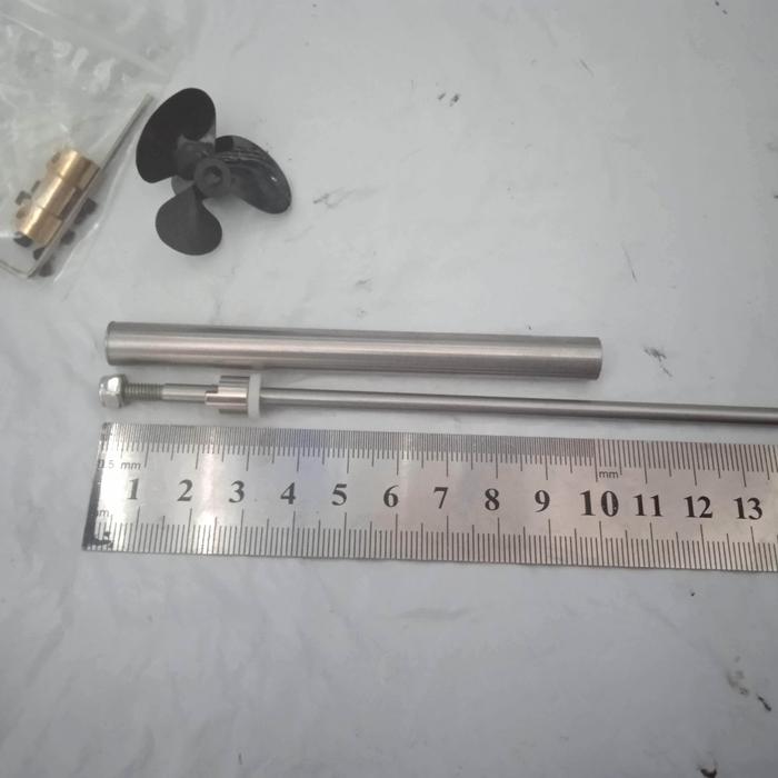 4mm Drive Shaft Sleeve & Propeller Joint Kit For RC Boats - Universal Fit