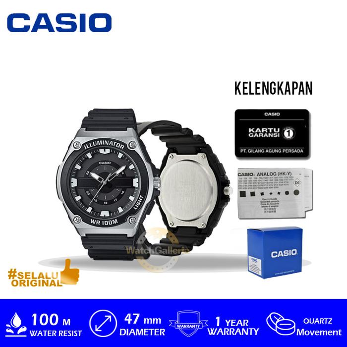 Gambar Casio General MWC100H1AVDF / MWC-100H-1AVDF / MWC100H ORIGINAL dari GrosirGshock undefined Tokopedia