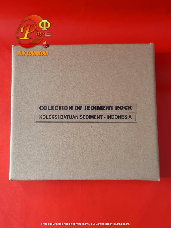 Gambar Koleksi Batuan Sediment / Batu Sediment / Collection of Sediment Rock dari Phy Edumedia undefined Tokopedia