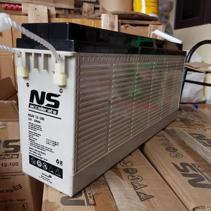 Battery VRLA New Deep Cycle NS Accelerate 12V 100Ah High Performanya
