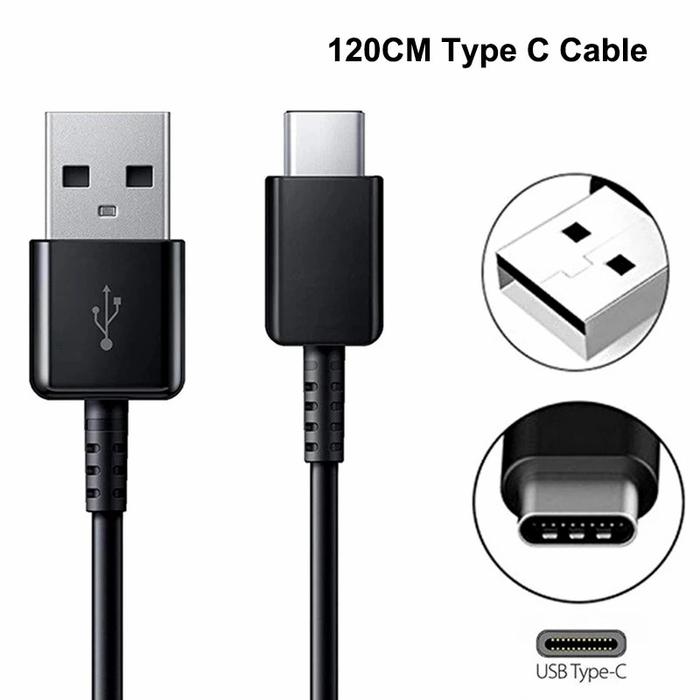 Gambar Kabel Data Samsung Galaxy Tab S5e Type C Fast Charging ORIGINAL 100% - Hitam dari BintangAcessories undefined Tokopedia