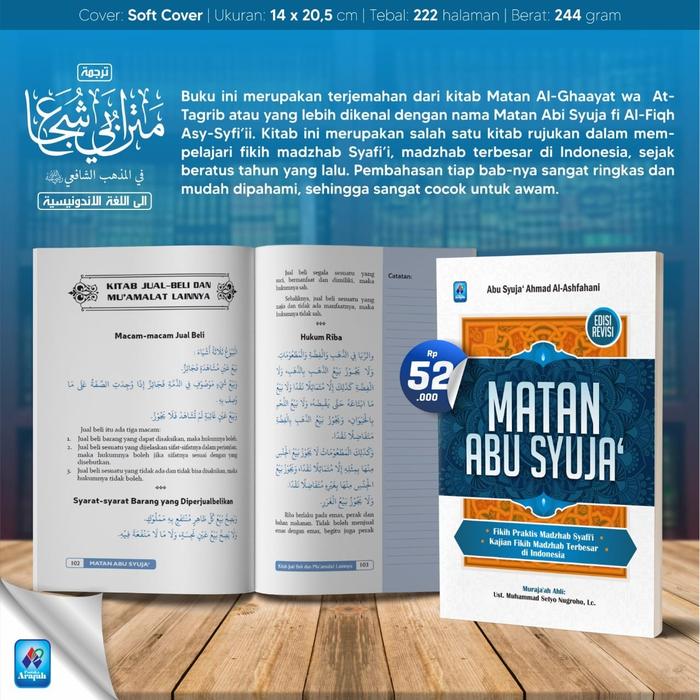 Gambar Terjemahan Matan abu syuja' suja fikih fiqih syafi'i madzhab syafii dari NiNaNaa undefined Tokopedia