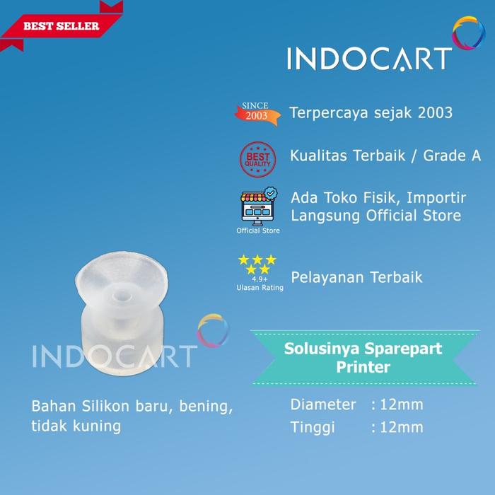 Gambar Industrial Silicone Vacuum Suction Cup-sedot nozzle head - 12mm dari IndoCart HM2 undefined Tokopedia