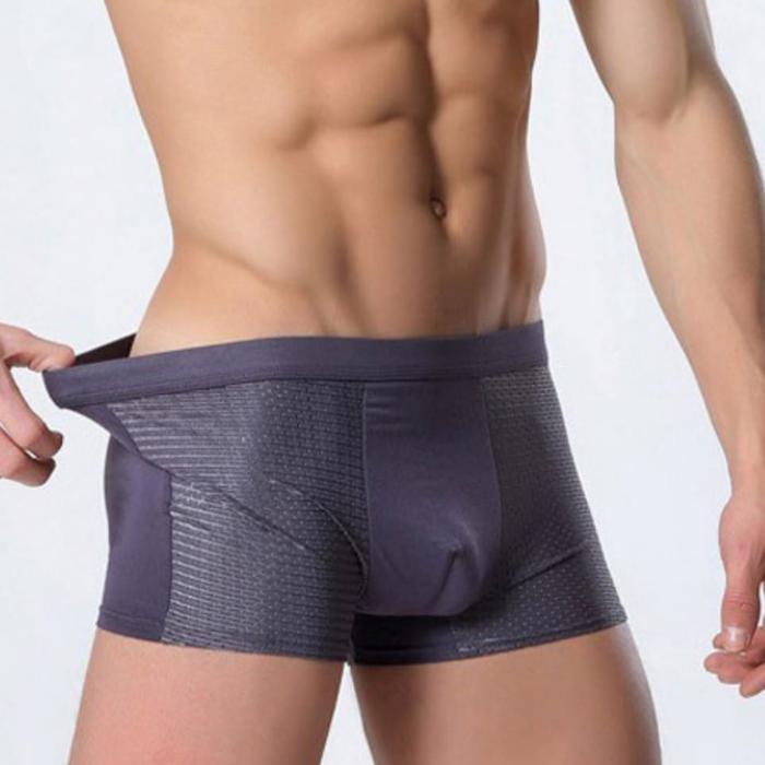 Gambar celana dalam pria sexy semi transparan mesh - Abu-abu, XXL dari MrLeeCD undefined Tokopedia