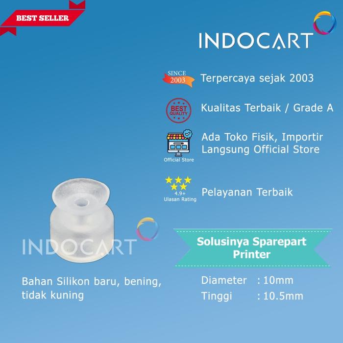 Gambar Industrial Silicone Vacuum Suction Cup-sedot nozzle head - 10mm dari IndoCart HM2 undefined Tokopedia