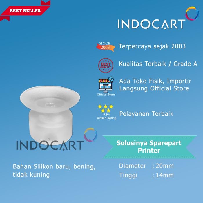 Gambar Industrial Silicone Vacuum Suction Cup-sedot nozzle head - 20mm dari IndoCart HM2 undefined Tokopedia