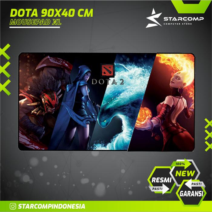 Gambar MousePad Gaming XL Desk Mat Motif DOTA 400 x 900 mm dari Starcomp Origin undefined Tokopedia