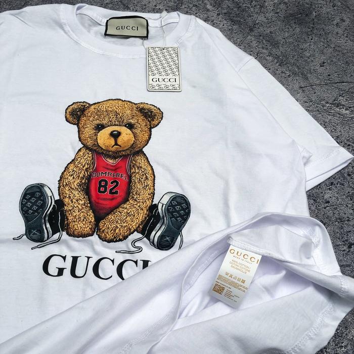 Gambar GUCCI Bear Premium - Putih, M dari ndraahypestore undefined Tokopedia