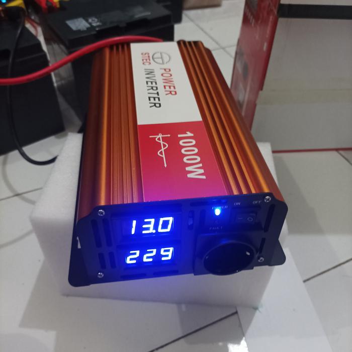 Power Inverter DC to AC STEC 12V 1000w Pure Sinewave High Perfomance