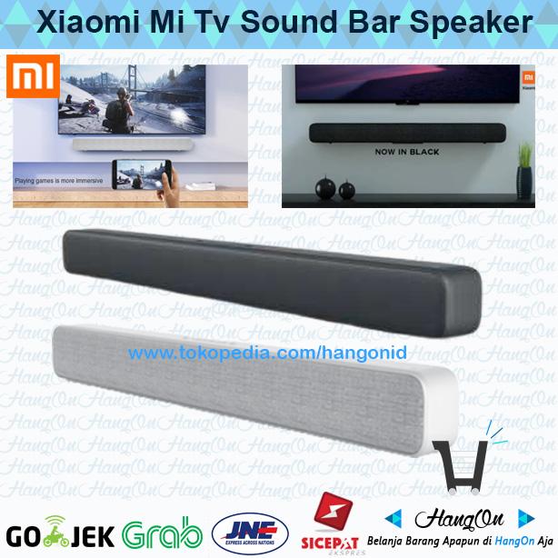 Promo Xiaomi Mi Soundbar TV Wired \u0026 Wireless Bluetooth with 8 Speaker Aktif  - Hitam - Jakarta Barat - Hangon | Tokopedia