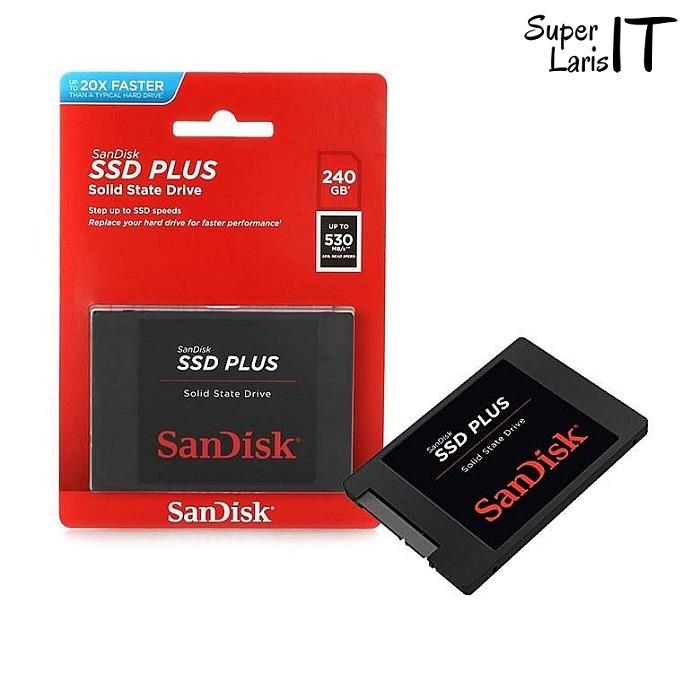 480gb Ssd Sandisk Extreme Pro 240gb Jual SSD SanDisk Plus 240GB