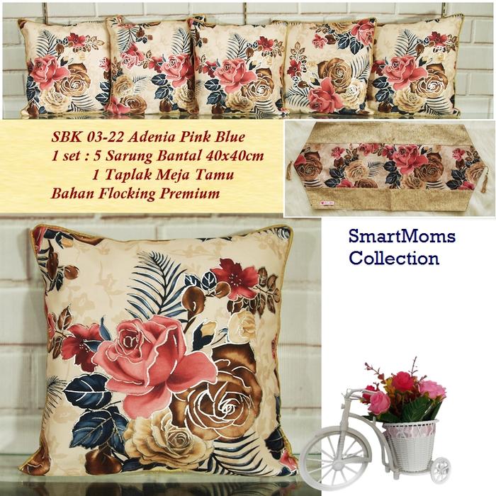 Gambar SARUNG BANTAL SOFA KURSI SHABBY CHIC CANTIK MEWAH KENCANA BROWN GOLD - ADENIAPINKBLUE dari Smartmoms.shop undefined Tokopedia